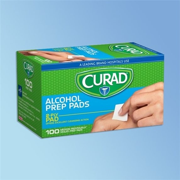 curad alcohol prep pads