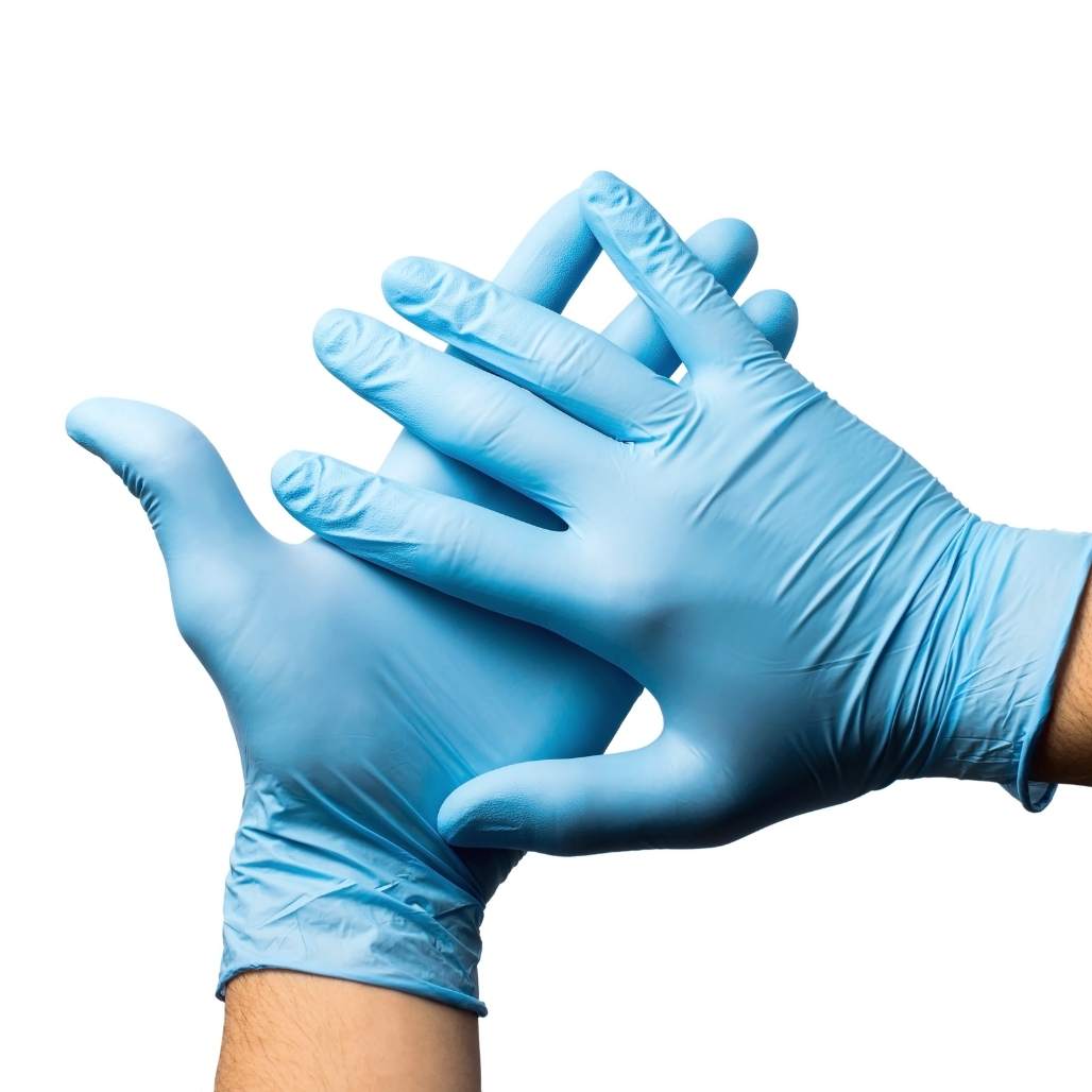 SynGuard Blue Nitrile Gloves