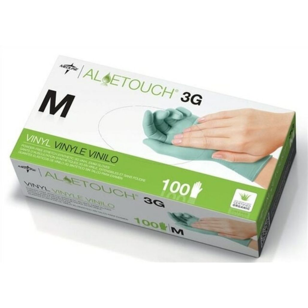 AloeTouch Vinyl Medical Gloves
