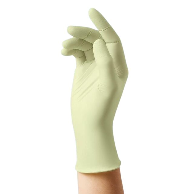 Restore Sense Green Nitrile Exam Gloves with maxOat+