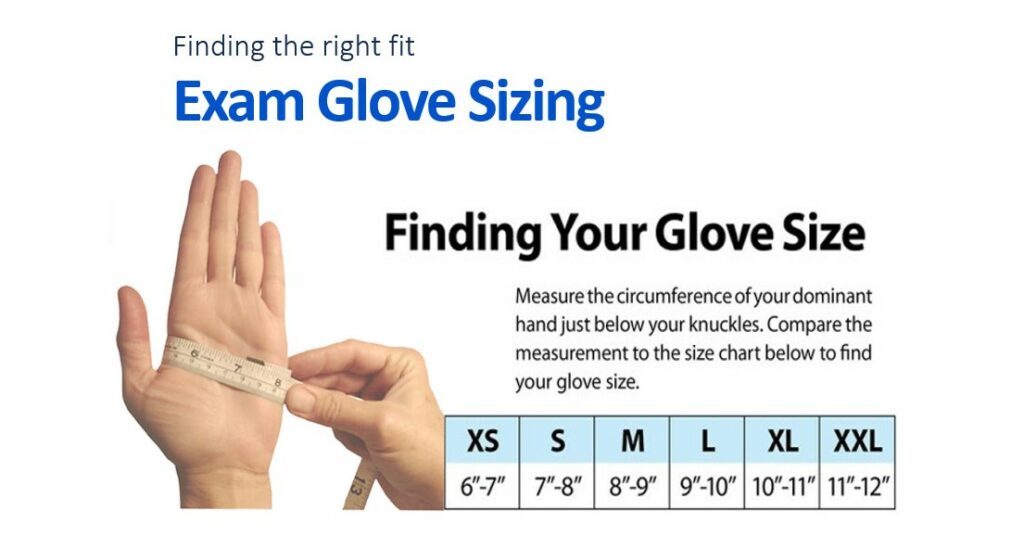 Medical Glove Size Chart