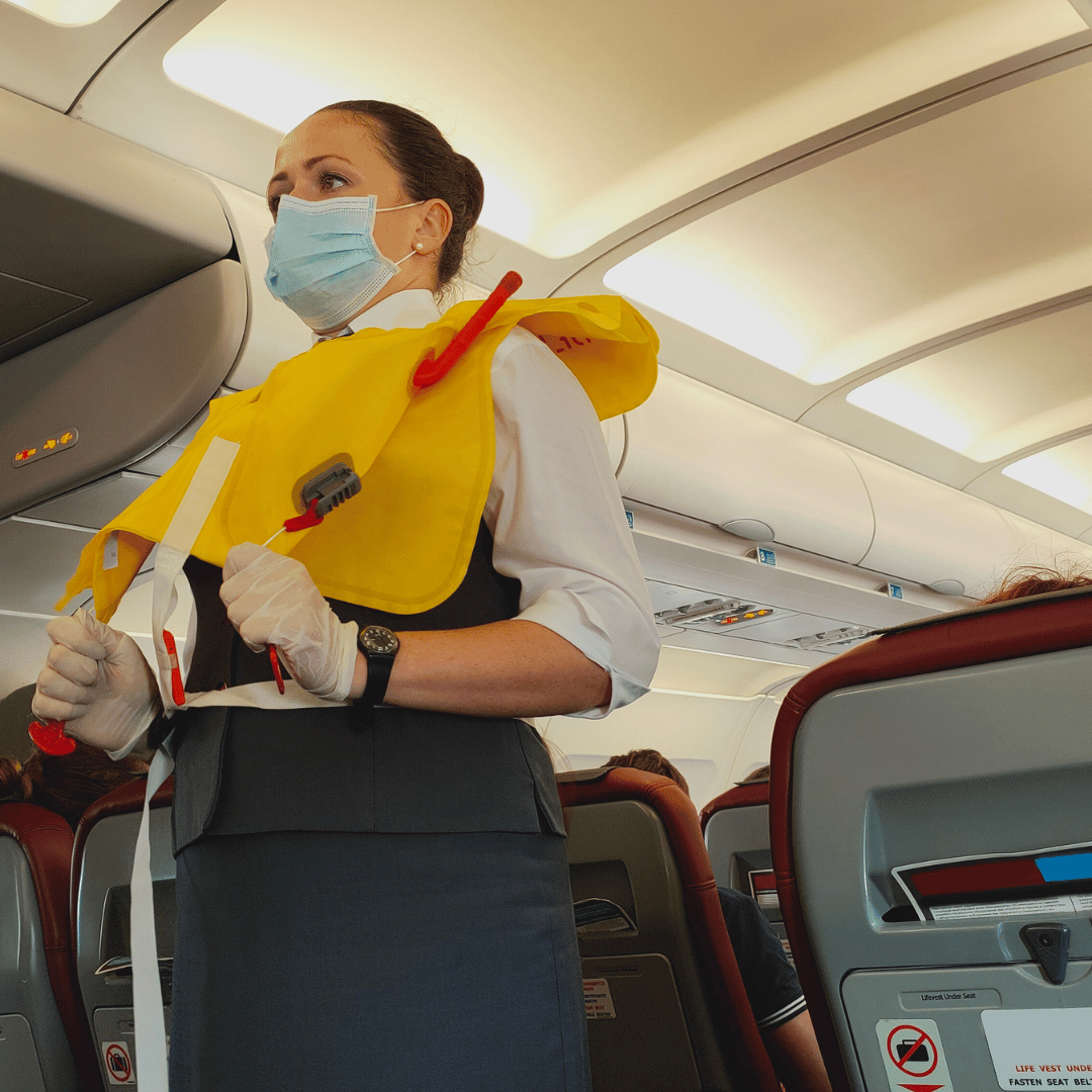 flight attendant ppe