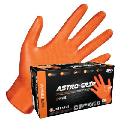 Astro-Grip Orange Gloves